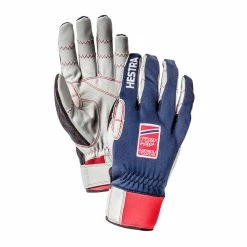 Billig 🤩 Herre Hestra Ergo Grip Windstopper Race (Marine) 🛒