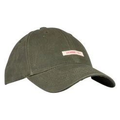 Budsjett 😀 Herre Amundsen Sports Waxed Cotton Cap (Olive) 🛒