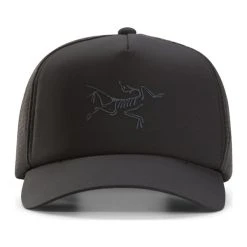 Uttak 🌟 Herre ArcTeryx Bird Trucker Curved (Black) ⌛