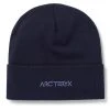 Helt ny ⭐ Herre ArcTeryx Word Toque (Black Shapphire) 🔔 -Tilbehør Salgsbutikk ArcTeryx Word Toque Black Shapphire