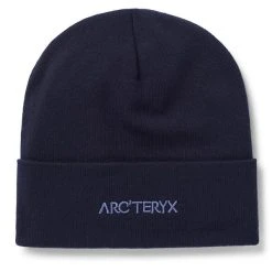 Helt ny ⭐ Herre ArcTeryx Word Toque (Black Shapphire) 🔔