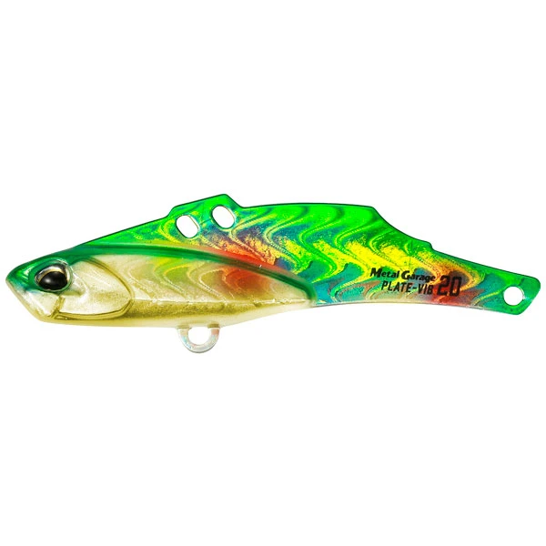 Tilbud 🎁 Produkter DUO Metal Garage Plate Vib 15g (Green Gold Candy) 😍 3 Tilbud 🎁 Produkter DUO Metal Garage Plate Vib 15g (Green Gold Candy) 😍