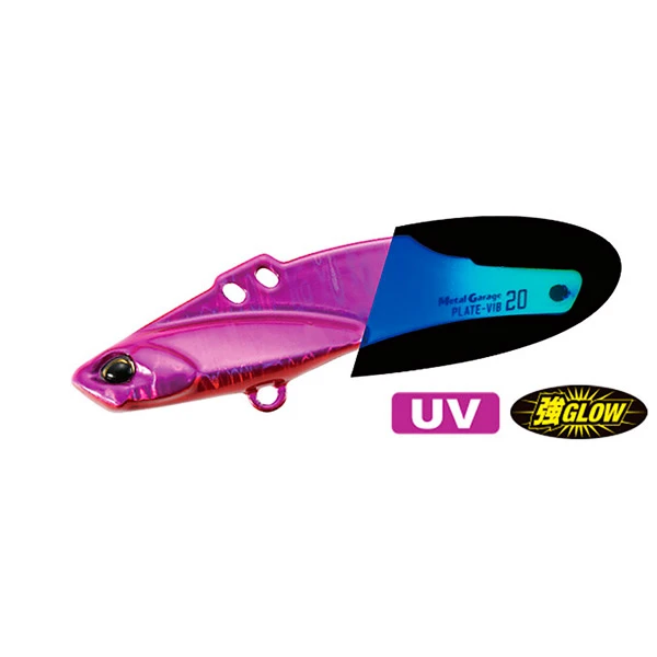 Budsjett ⭐ Produkter DUO Metal Garage Plate-Vib Tachiou Limited 20g – UV Purple Glow Tail ⭐ 3 Budsjett ⭐ Produkter DUO Metal Garage Plate-Vib Tachiou Limited 20g – UV Purple Glow Tail ⭐