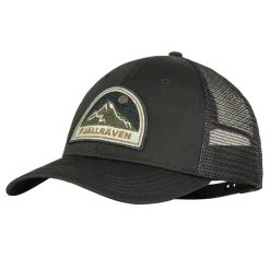 Promo 👏 Herre Fjällräven Badge Långtradarkeps (Black) ⭐