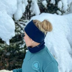 Beste Pirce ✨ Herre Jail Jam Stretch Ring, Fleecehals (Blue Navy) ⌛ -Tilbehør Salgsbutikk Jail Jam Navy Blue.jpg 2