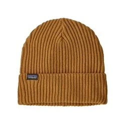 Kupong ⭐ Herre Patagonia Fishermans Rolled Beanie (Buckwheat Gold) 🎉