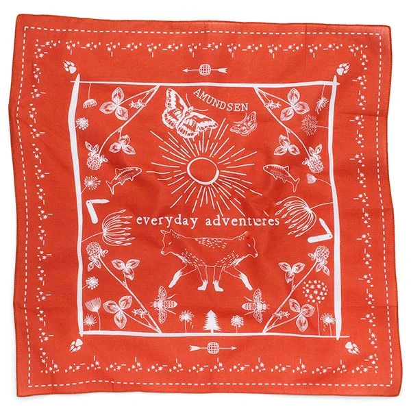 Ny 🛒 Herre Amundsen Sports Vagabond Bandana (Weathered Red) 🧨 4 Ny 🛒 Herre Amundsen Sports Vagabond Bandana (Weathered Red) 🧨 - Bilde 2